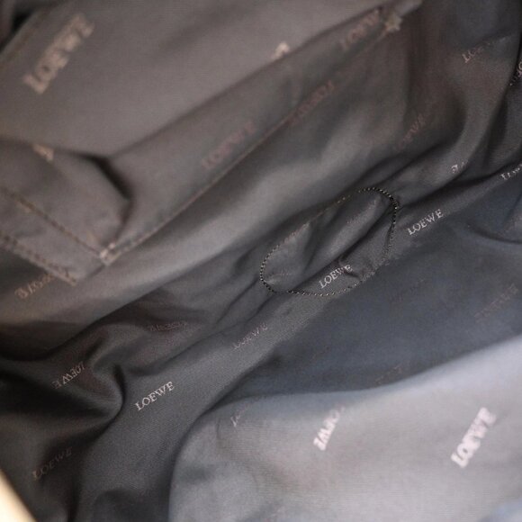 LOEWE Anagram Logo Nappa Aire Hand Bag Leather Gold Spain 34EF512 - Picture 10 of 15